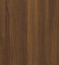 Sideboard Braun Eichen-Optik 80x30x90 cm Holzwerkstoff