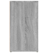 Sideboard Grau Sonoma 80x30x54 cm Holzwerkstoff