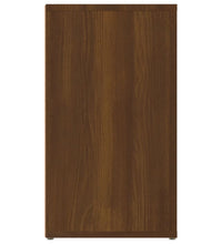 Sideboard Braun Eichen-Optik 80x30x54 cm Holzwerkstoff