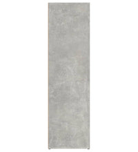 Sideboard Betongrau 80x30x106 cm Holzwerkstoff
