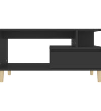 Couchtisch Schwarz 90x49x45 cm Holzwerkstoff