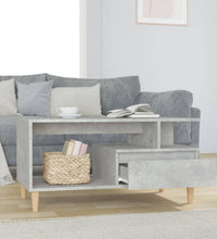 Couchtisch Betongrau 90x49x45 cm Holzwerkstoff