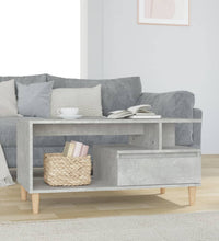 Couchtisch Betongrau 90x49x45 cm Holzwerkstoff