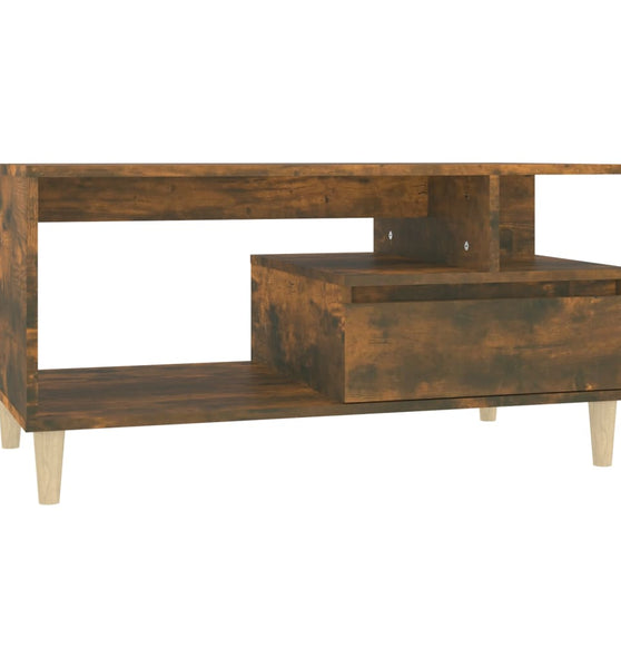 Couchtisch Räuchereiche 90x49x45 cm Holzwerkstoff