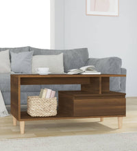 Couchtisch Braun Eichen-Optik 90x49x45 cm Holzwerkstoff