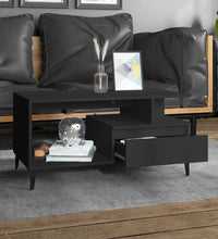 Couchtisch Schwarz 90x49x45 cm Holzwerkstoff