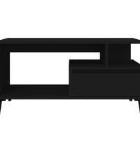 Couchtisch Schwarz 90x49x45 cm Holzwerkstoff