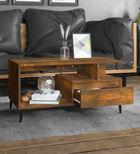 Couchtisch Räuchereiche 90x49x45 cm Holzwerkstoff