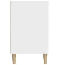 Schuhregal Weiß 102x36x60 cm Holzwerkstoff