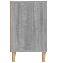 Schuhregal Grau Sonoma 102x36x60 cm Holzwerkstoff