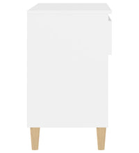 Schuhregal Weiß 70x36x60 cm Holzwerkstoff