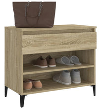 Schuhregal Sonoma-Eiche 70x36x60 cm Holzwerkstoff