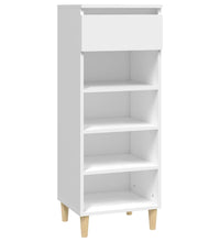 Schuhschrank Weiß 40x36x105 cm Holzwerkstoff