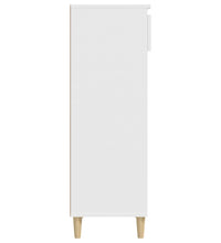 Schuhschrank Weiß 40x36x105 cm Holzwerkstoff