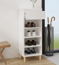 Schuhschrank Weiß 40x36x105 cm Holzwerkstoff