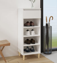 Schuhschrank Weiß 40x36x105 cm Holzwerkstoff