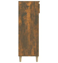 Schuhschrank Räuchereiche 40x36x105 cm Holzwerkstoff