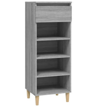 Schuhschrank Grau Sonoma 40x36x105 cm Holzwerkstoff