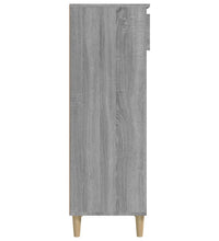 Schuhschrank Grau Sonoma 40x36x105 cm Holzwerkstoff
