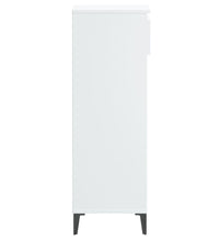 Schuhregal Weiß 40x36x105 cm Holzwerkstoff