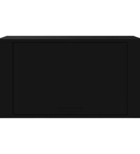 Wand-Schuhschrank Schwarz 70x35x38 cm Holzwerkstoff