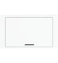 Wand-Schuhschrank Hochglanz-Weiß 70x35x38 cm Holzwerkstoff