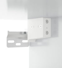 Wand-Schuhschrank Hochglanz-Weiß 70x35x38 cm Holzwerkstoff