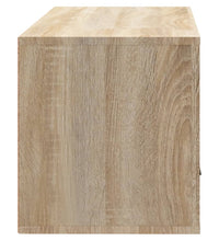 Wand-Schuhschrank Sonoma-Eiche 70x35x38 cm Holzwerkstoff