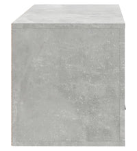Wand-Schuhschrank Betongrau 70x35x38 cm Holzwerkstoff