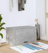 Wand-Schuhschrank Betongrau 70x35x38 cm Holzwerkstoff