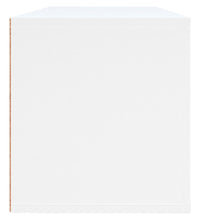 Wand-Schuhschrank Weiß 100x35x38 cm Holzwerkstoff