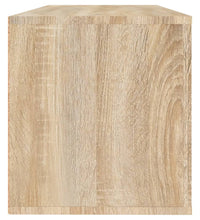 Wand-Schuhschrank Sonoma-Eiche 100x35x38 cm Holzwerkstoff