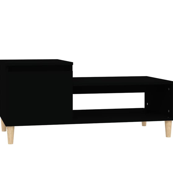 Couchtisch Schwarz 100x50x45 cm Holzwerkstoff