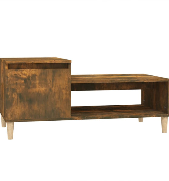 Couchtisch Räuchereiche 100x50x45 cm Holzwerkstoff