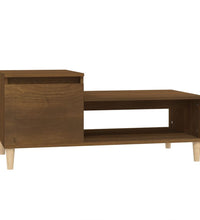 Couchtisch Braun Eichen-Optik 100x50x45 cm Holzwerkstoff