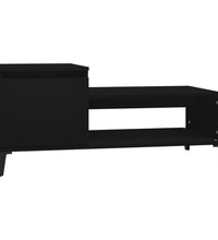 Couchtisch Schwarz 100x50x45 cm Holzwerkstoff