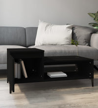 Couchtisch Schwarz 100x50x45 cm Holzwerkstoff
