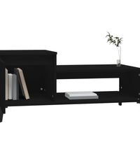 Couchtisch Schwarz 100x50x45 cm Holzwerkstoff