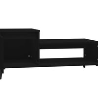 Couchtisch Schwarz 100x50x45 cm Holzwerkstoff