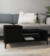 Couchtisch Schwarz 100x50x45 cm Holzwerkstoff
