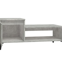 Couchtisch Betongrau 100x50x45 cm Holzwerkstoff