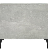 Couchtisch Betongrau 100x50x45 cm Holzwerkstoff