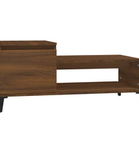 Couchtisch Braun Eichen-Optik 100x50x45 cm Holzwerkstoff