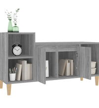 TV-Schrank Grau Sonoma 100x35x55 cm Holzwerkstoff