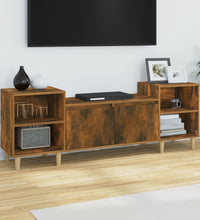 TV-Schrank Räuchereiche 160x35x55 cm Holzwerkstoff
