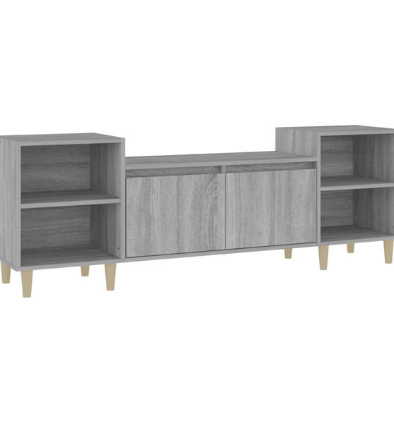 TV-Schrank Grau Sonoma 160x35x55 cm Holzwerkstoff