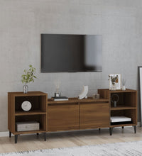 TV-Schrank Braun Eichen-Optik 160x35x55 cm Holzwerkstoff