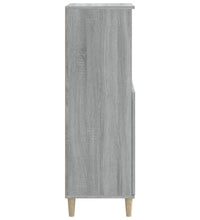 Highboard Grau Sonoma 60x36x110 cm Holzwerkstoff