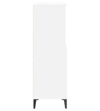 Highboard Weiß 60x36x110 cm Holzwerkstoff