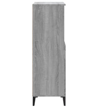 Highboard Grau Sonoma 60x36x110 cm Holzwerkstoff
